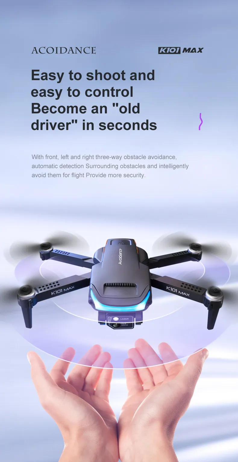 2022 New K101 Max Mini Drone With Dual 4K HD Camera Optical Flow  Localization Dron Real Time Transmission Helicopter Toys Gifts294I From  Hkfuzecheng09, $31.79