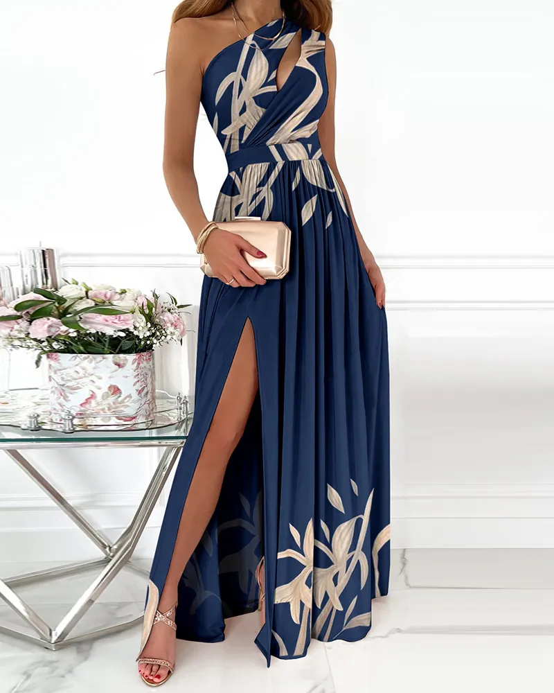 ワンピース amerge sheer border offshoulder maxi EY20862DB-R6_709ad62d-f86b-