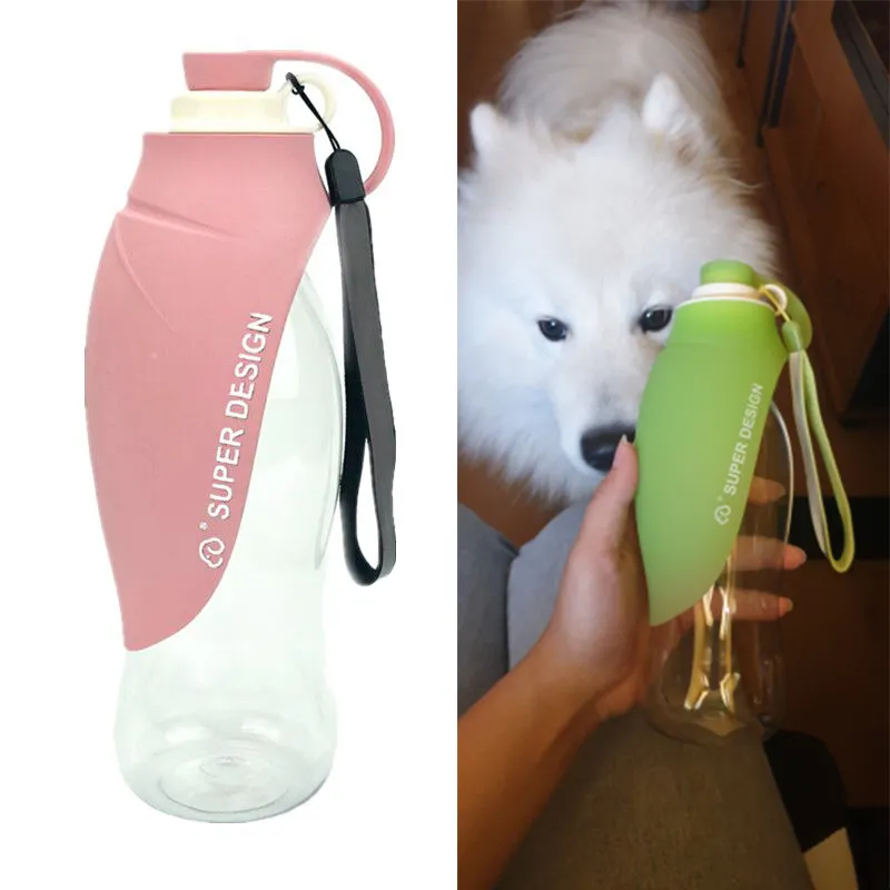 Large Capacity Dog Water Bottle Portable Silicone Travel Pet Bowl For Puppy Outdoor Cat Drinking Dispenser Accessories Y200917