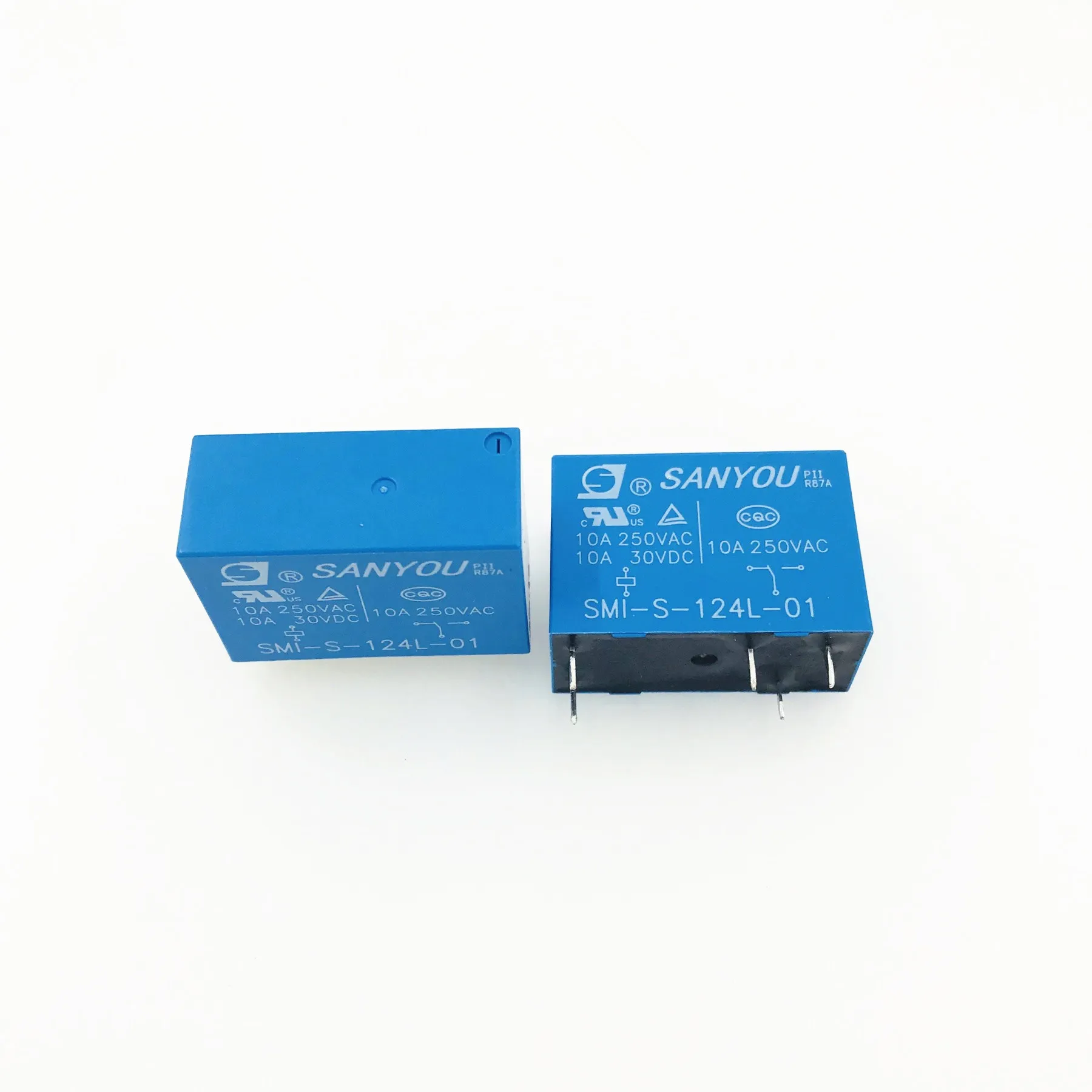 (5 stück/1 los) 100% Original Neue Power Relais SMI-S-112L SMI-S-112L-01 SMI-S-124L SMI-S-124L-01 5PINS 10A 12VDC 24VDC SMI-S-112LM SMI-S-124LM 4PINS