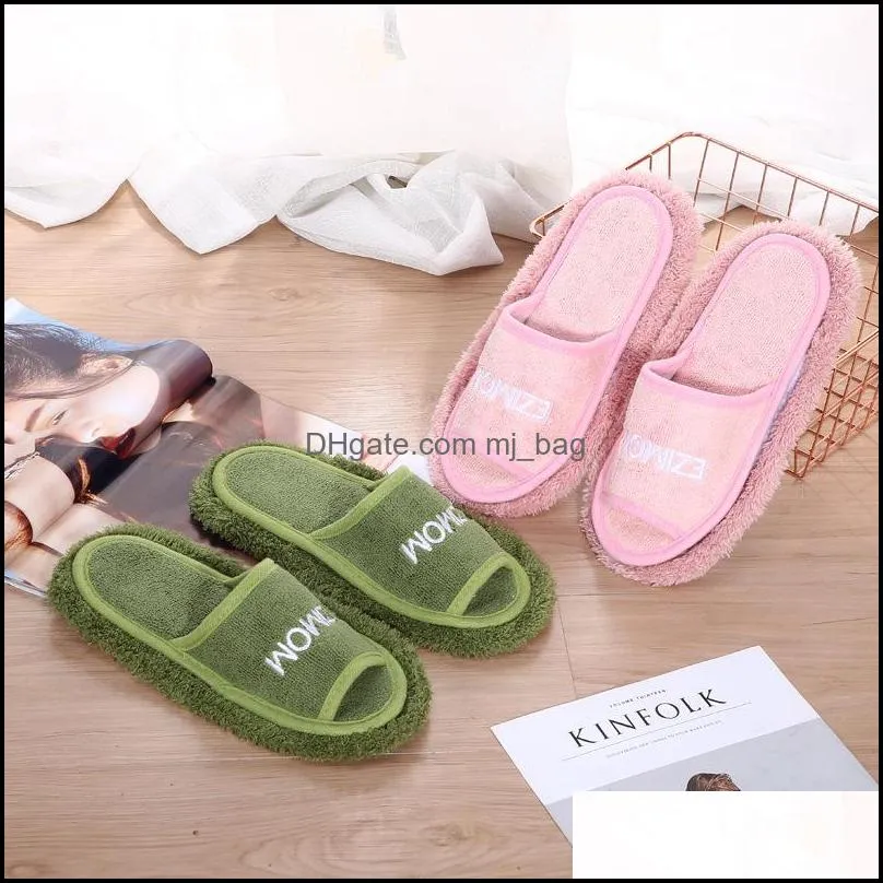 multifunction floor dust cleaning mop slippers shoes lazy mopping shoe home floors clean micro fiber cleaningshoes wll926