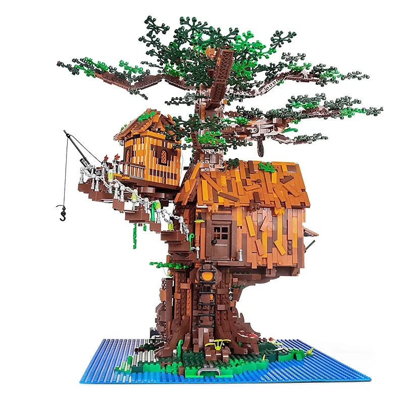 Mould King 24120 Fiori Di Prugna In Mattoncini Da Costruzione Con Vaso - 393 Pezzi - Set Botanico Per Adulti E Bambini, Regalo Creativo Fai Da Te