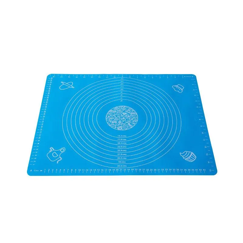 Silicone Baking Mat Sheet Large Kneading Pad for Rolling Dough Pizza Dough Non-Stick Maker Pastry Kitchen Accessories 20220422 E3