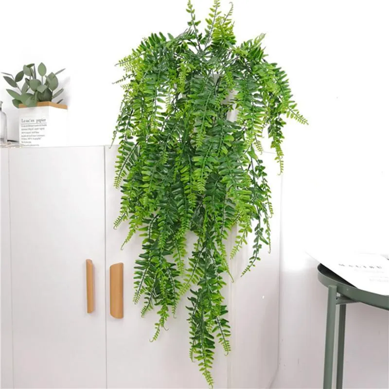 Decorative Flowers & Wreaths Green Artificial Plants Christmas Home Garden Bedroom Balcony Desktop Diy Wedding Party Decoration For Fake Pla