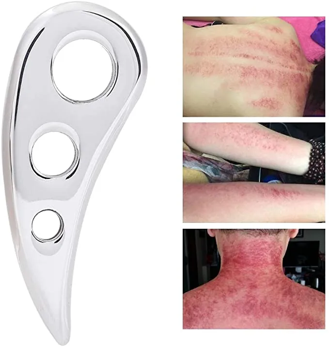 En gros incassable métal Guasha corps grattage Massage acier inoxydable Gua Sha myofascial libération IASTM Gua Sha outils