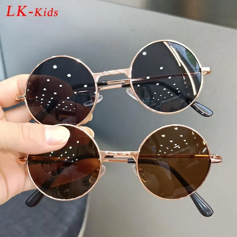 Cool Kids Gafas de conducción Gafas de verano Pequeñas gafas de sol redondas Vintage Niños Sol Niños Niñas Bebé UV400 220705