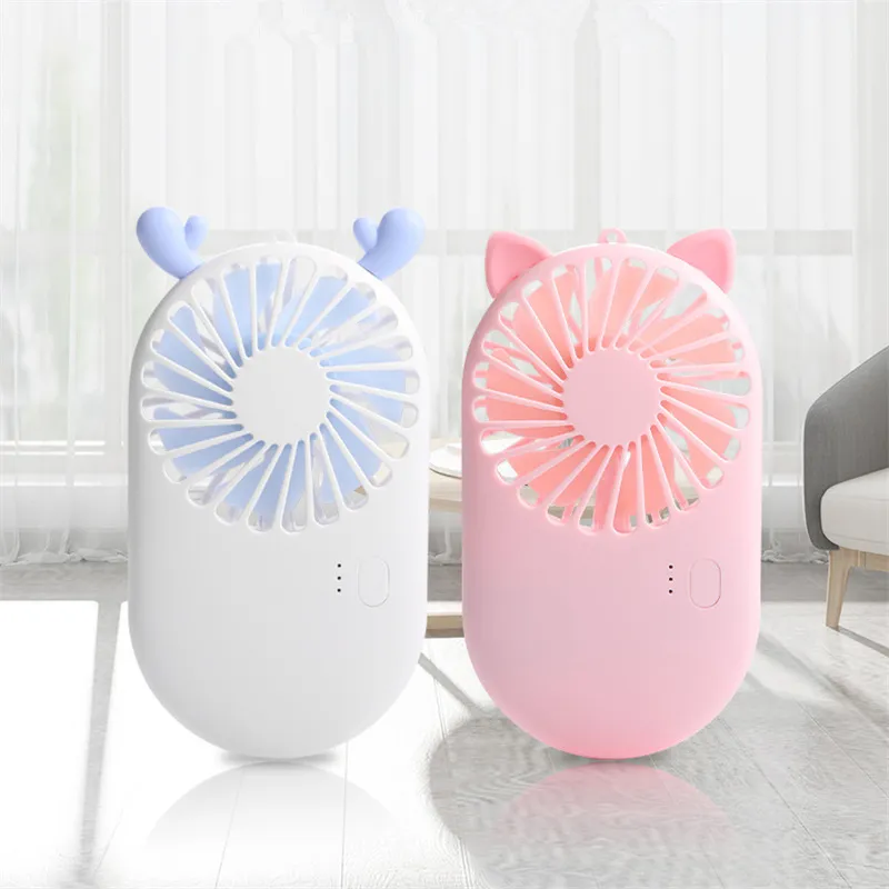 Gadgets Portable Rechargeable USB Charging Fan Cool Removable Handheld Mini Outdoor Fans Pocket Folding Fans DHL FREE Y02