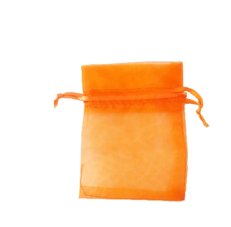 sacchetti in organza 10x12 cm con coulisse, misti on