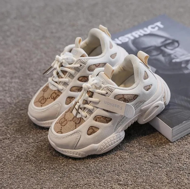 DHgate Kids Breathable Sneakers Colorful Mesh Shoes for Summer and Autumn Baby Kids Maternity
