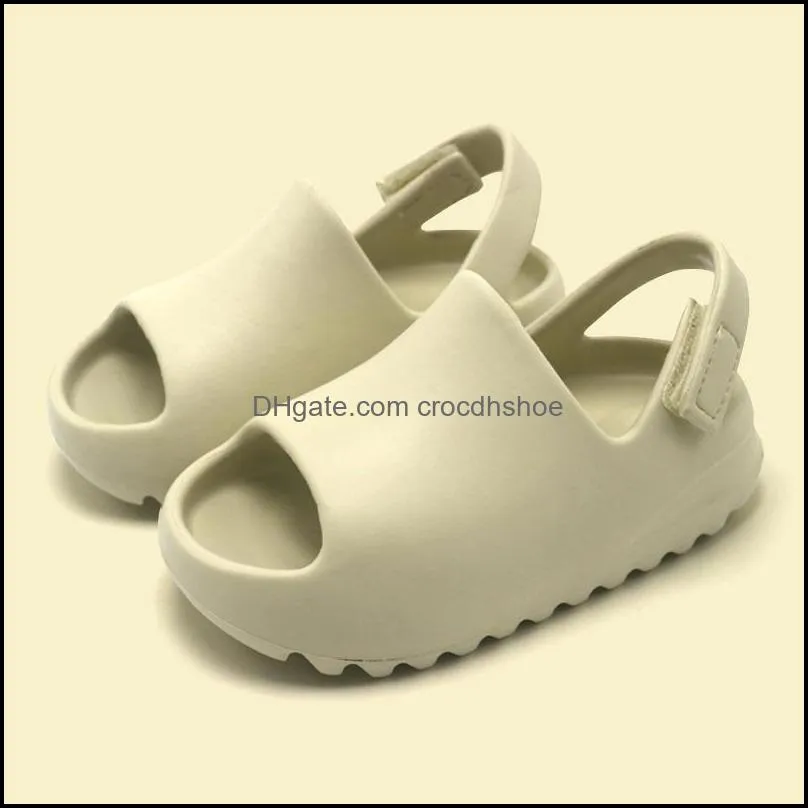 sandals four season girls boys baby slippers mini beach slides sandal flat pool water shoes eva home for kids toddler