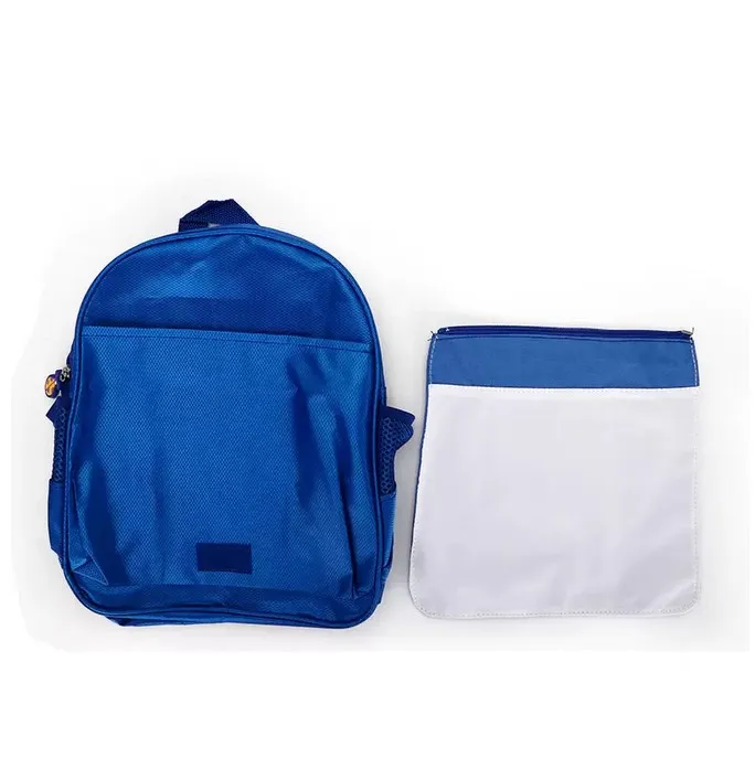 DHgate Sublimation Blanks School Backpacks for Kids Polyester DIY Book Bags Customize Color Fast Ship Office School Business Industrial