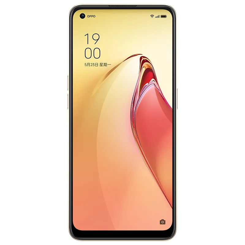 Original Oppo Reno 8 5G Teléfono móvil 8GB RAM 128GB 256GB ROM Octa Core Dimensity 1300 50MP AF FF NFC Android 6.43 "AMOLED Pantalla completa Identificación de huellas dactilares Cara Teléfono móvil inteligente