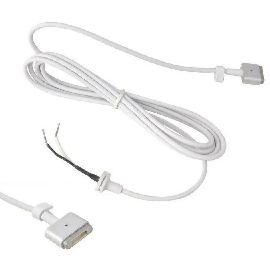 10PCS 45W 60W 85W AC電源アダプターケーブルT-TIP修理コードまたはMacBook Magsafe 2