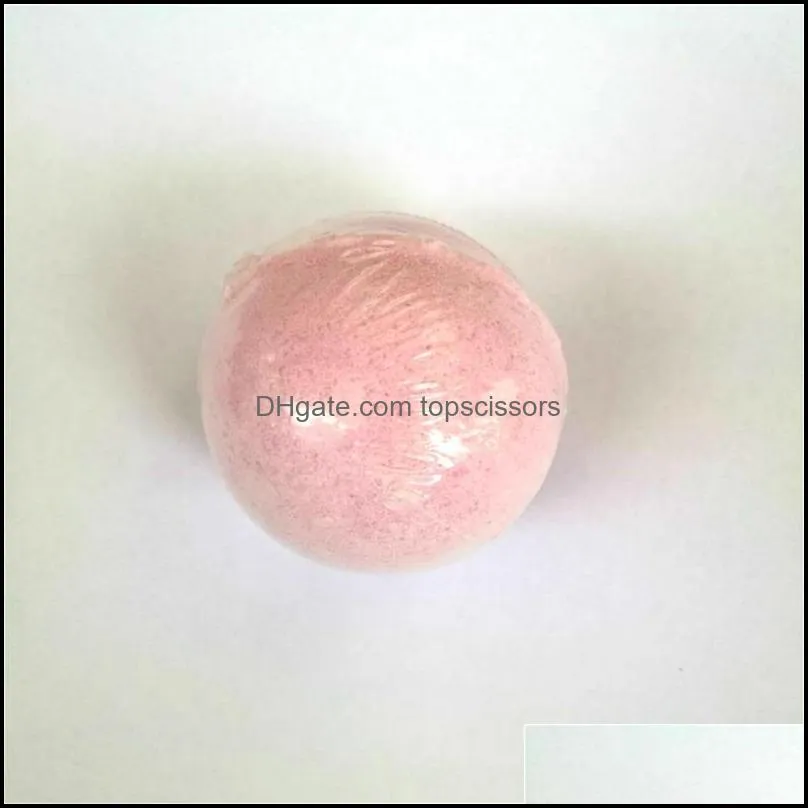 health 10g Bath salt ball Random Color Natural Bubble Bath Bomb Ball  Oil Handmade SPA Bath Salts Ball Fizzy JXW513