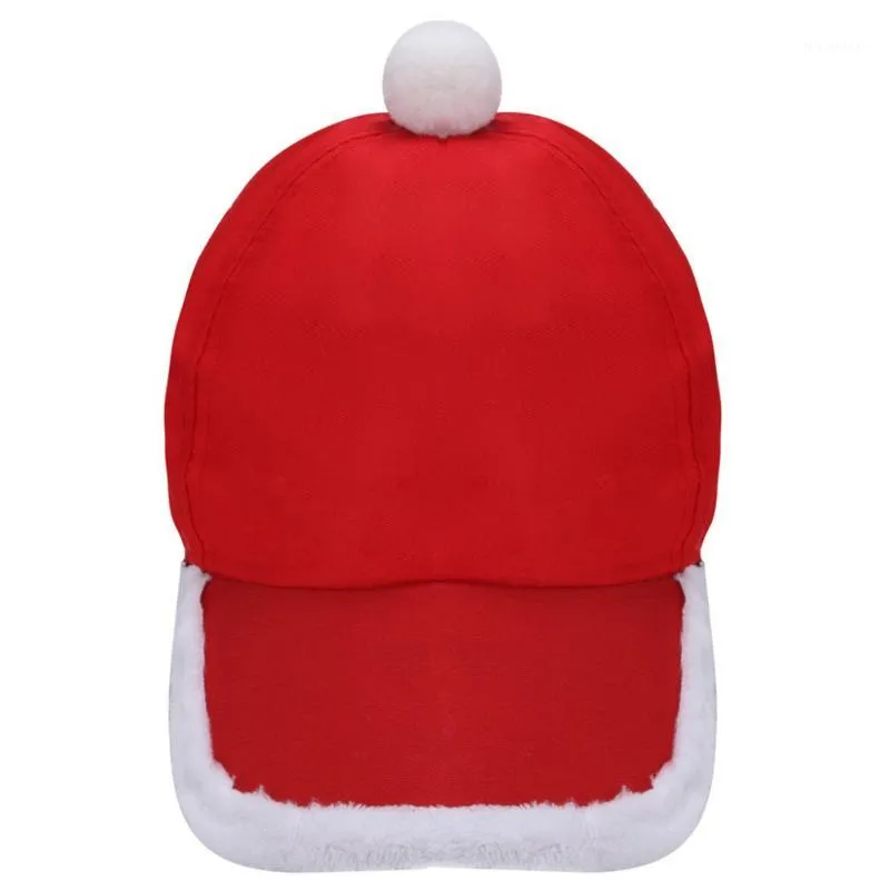 Santa Claus felpa sombrero navideño gorra deportes accesorios de navidad gorras fiesta tamaño libre poliéster festivo ambiente decoración 10nov 29