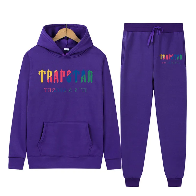 Trapstar purple tracksuit new arrivals