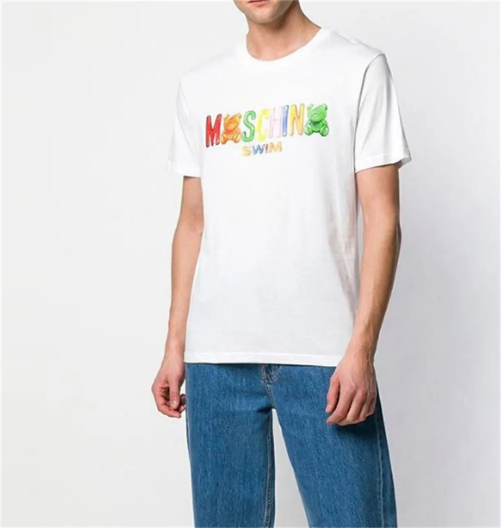 夏の女性Tシャツクールプリント男性T-ShirコットントップスTシャツ衣類通気性とセーター屋外カップル半袖コートシャツサイズS-4XL