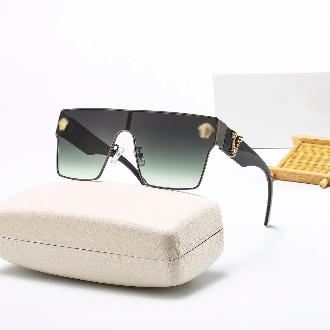 مصمم النظارات الشمسية الرجال الإطار الكامل ريترو بيتش النظارات الشمسية نظارات الصيف القيادة تويست النظارات المعدنية مع القضية
