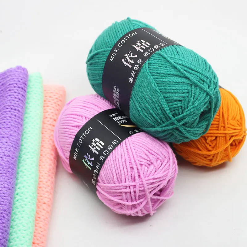 10pcs Milk Cotton Knitting Yarn Soft Warm Baby Yarn for Hand Knitting  Supplies 500g/Set - Price history & Review, AliExpress Seller - You-Me  Store