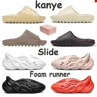 slides y ee yy yz z kanyes foam slippers rubber for sneakers 2022 shoes men women kid runner outdoor indoor platform sports trainers size 35-45 with box