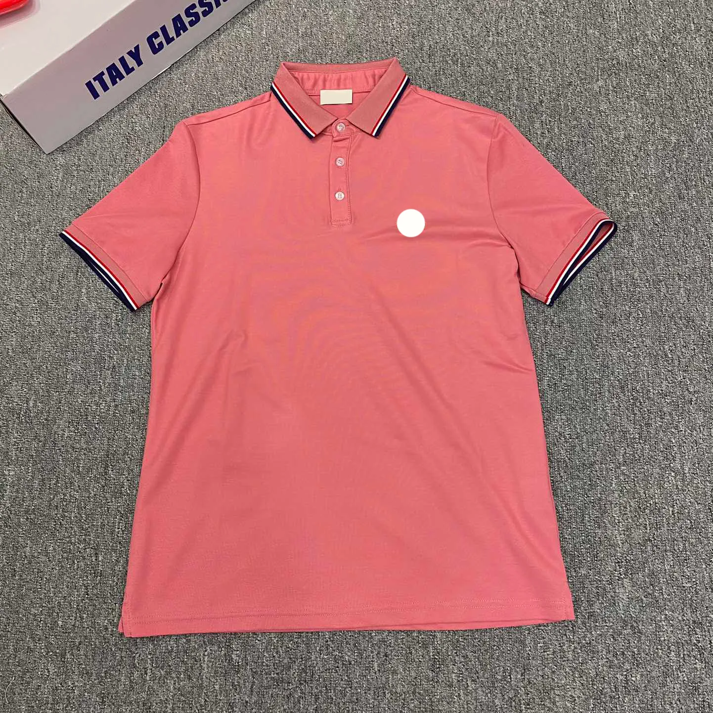 Polo da uomo polo firmate polo moda Petto Lettera maglietta da donna distintivo ricamato Maglietta da lavoro 23ss Autunno Sportwear uomo