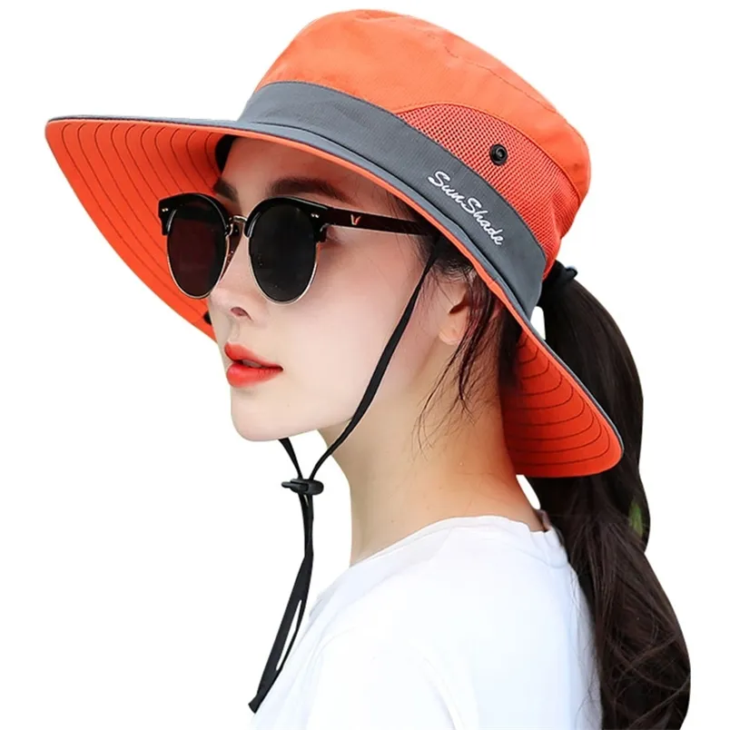 Chapeau De Seau Pliable Anti-UV Pour Femme - Multicolore - Taille Unique - Neuf Avec étiquettes