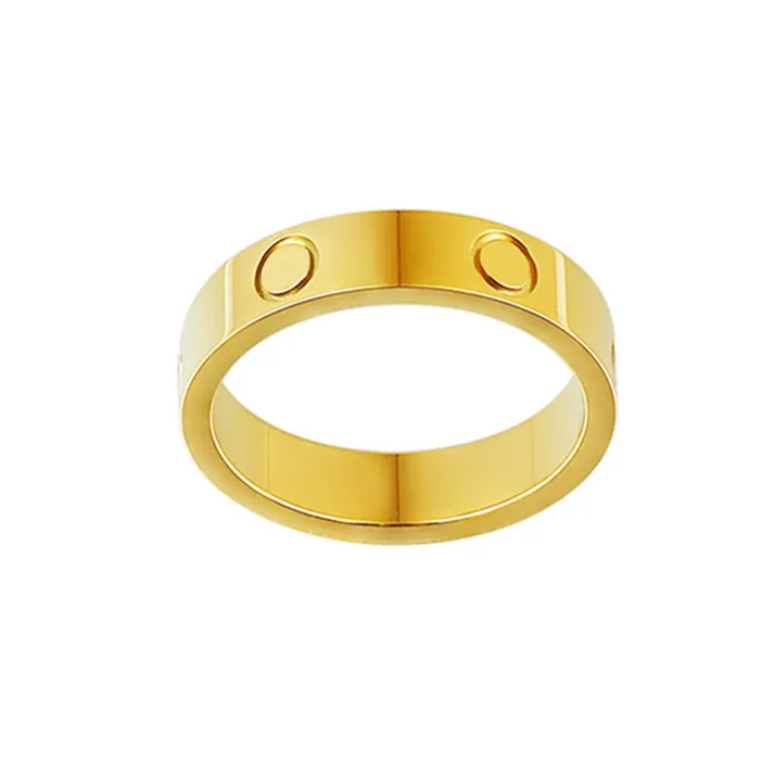 designer ring for men women love rings luxury jewelry stainless steel couple friendship engagement wedding birthday party gift anniversary silver gold ring design