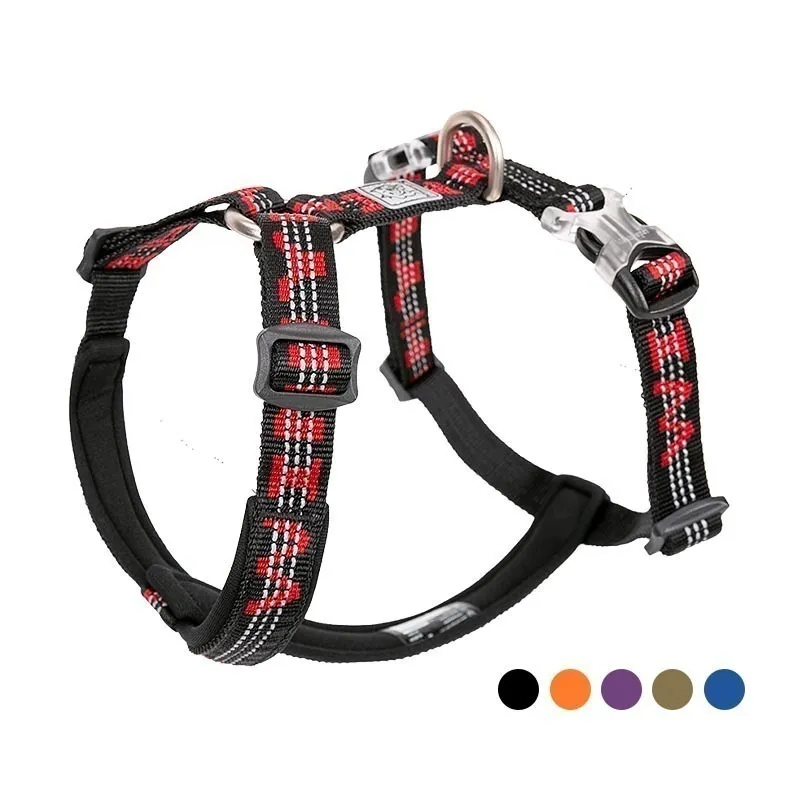 TRUELOVE DOG HARNESS Soft Safety Tulling Walking Harness Collar Reflective for Dog Riem Belt Run Run Multius Support Vest Dogs 201101