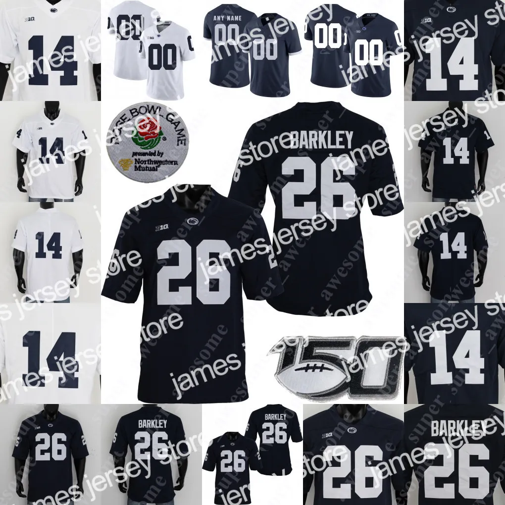 Maillot de football Penn State Nittany 2022 Sean Clifford Joey Porter Jr. Pat Freiermuth Keyvone Lee Pj Mustipher LaVar Arrington Paul Posluszny