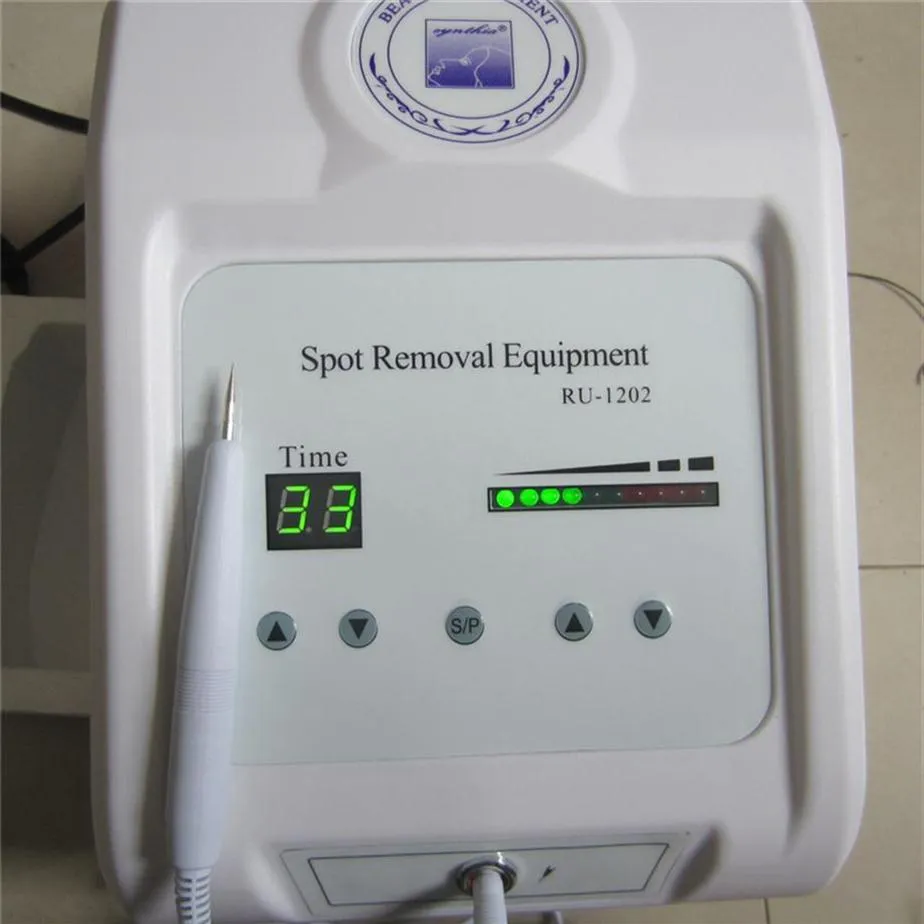 Machine de retrait de tache de cautère électrique de spa de beauté de soins de la peau personnels pour la taupe de tache de rousseur de tache enlevant des verrues205e266u