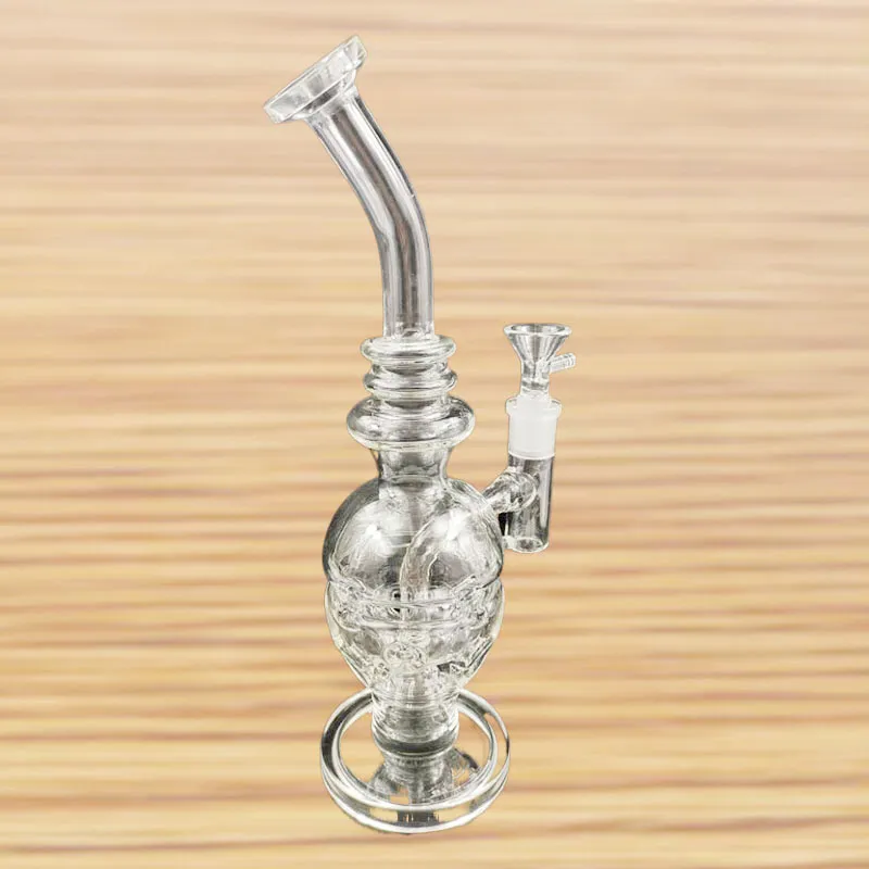 Cam Bong Sline PERC Yağ Teçhizat Kestan Yağlı Su Boruları Bongs