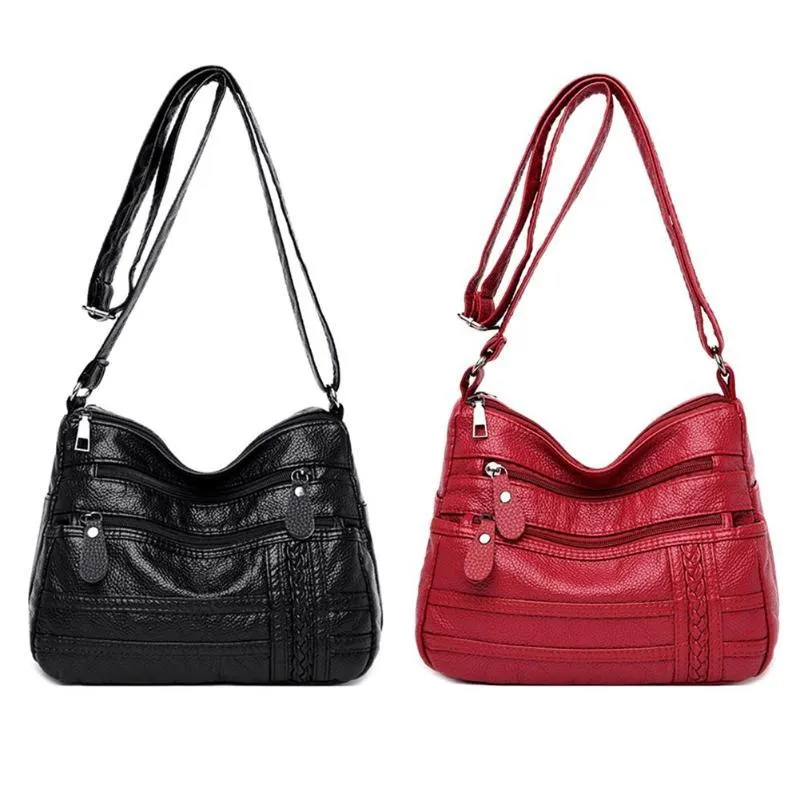 أكياس مسائية أزياء حقائب اليد المحمولة تصميم حساسة ألوان صلبة نساء
