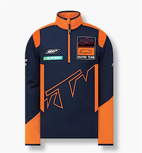 2022 Novo F1 F1 Fórmula One Corrida Ciclismo Sports Zipper Sweater, o mesmo costume