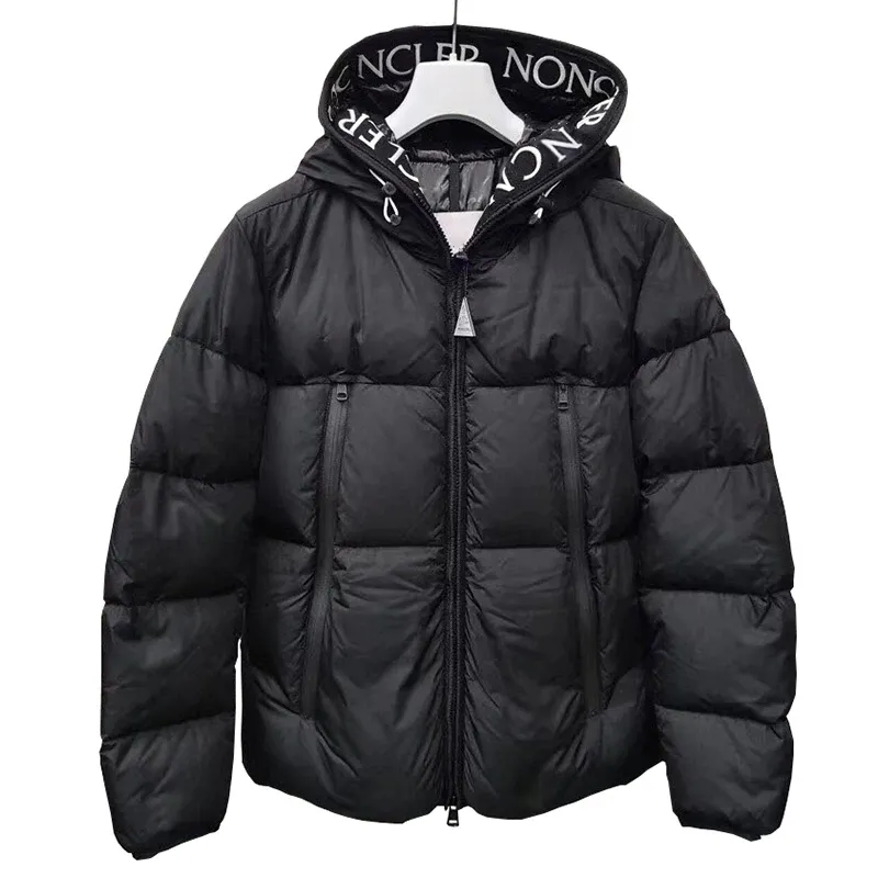 Homens jaqueta de inverno para baixo jaqueta blusão grosso quente com capuz moda mens casacos de inverno de alta qualidade pato branco puffer jaquetas designer jaqueta para baixo