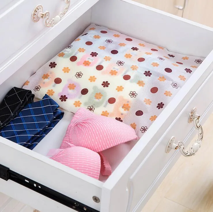 non-woven fabrics storage bags korean style cute travel portable dust cover printed shoes clothes sundries storage bags wardrobe organizer