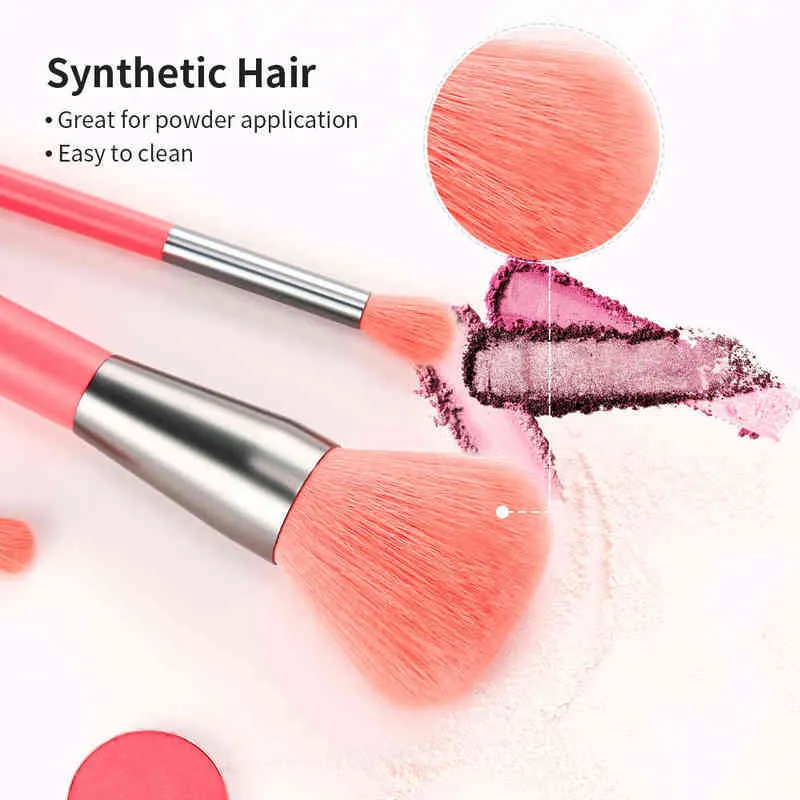 Docolor Makeup Brush Set Kmart Set For Eye And Face Includes Brushes