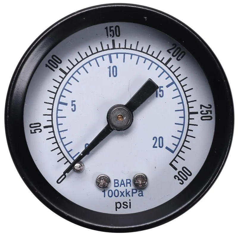 Car Organizer Ts-40 1/8 Inch Mini Pressure Gauge For Fuel Air Oil Liquid Water 0-20Bar / 0-300 Psi Tester Meter Test ToolsCar