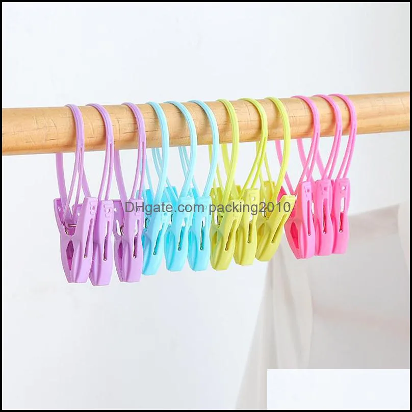 multi-functional clothespin durable plastic windproof drying clothes clip wash clothes use drying socks underwear small clothespin