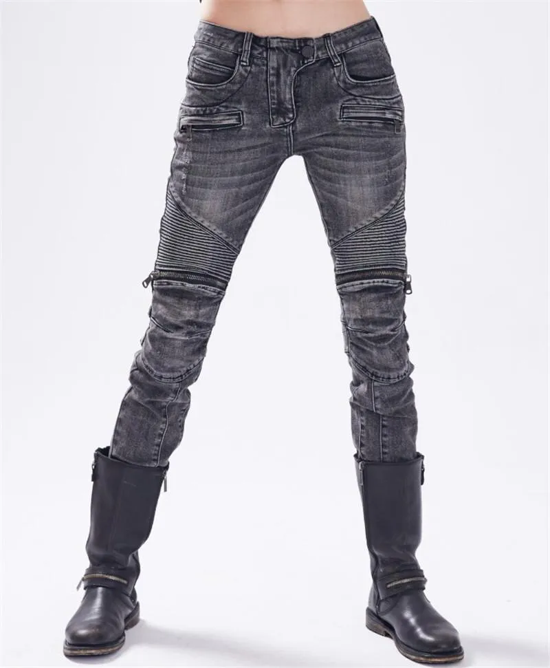 Abbigliamento moto Uglybros Jeans slim fit traspiranti Donna Pantaloni protettivi per equitazione all'aperto Pantaloni MotocrossMoto