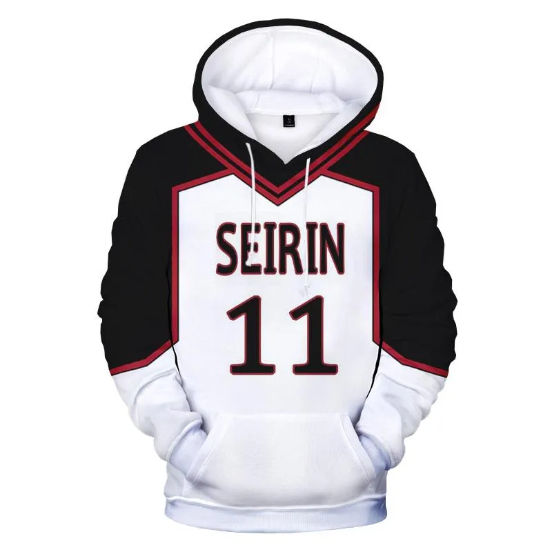 Hoodies للرجال Sweatshirts anime kuroko#39 ؛ كرة السلة كوروكو لا سلة Basuke Rakuzan مدرسة Akashi Seijuro للجنسين 3D HO 100