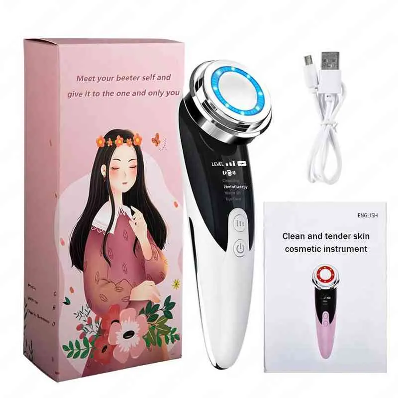 Masseur Facial pour le nettoyage du visage, appareil de beauté, appareils électriques pour femmes, Machine de Massage de la peau, 220512