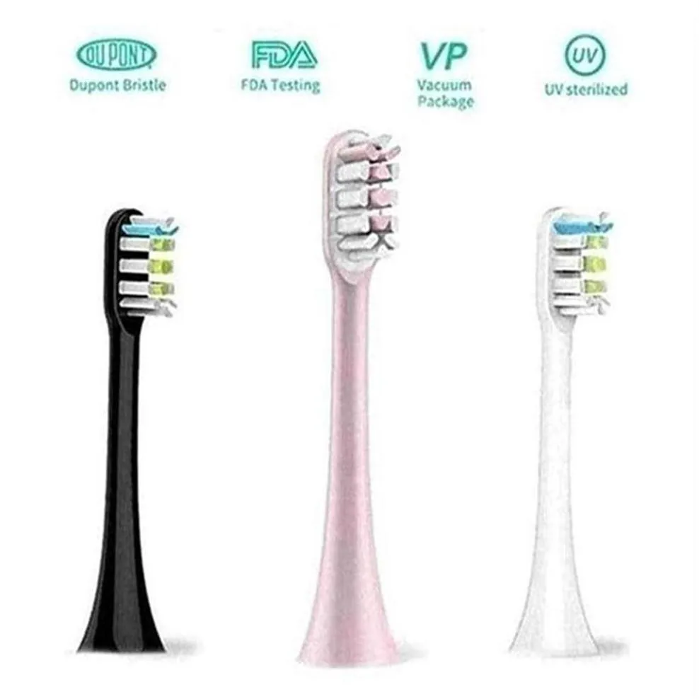 Replacement Toothbrush Heads Fit For Xiaomi SOOCAS X3 SOOCARE Electric Toothbrush Soft Teeth Brush Head With Independent Packing2307