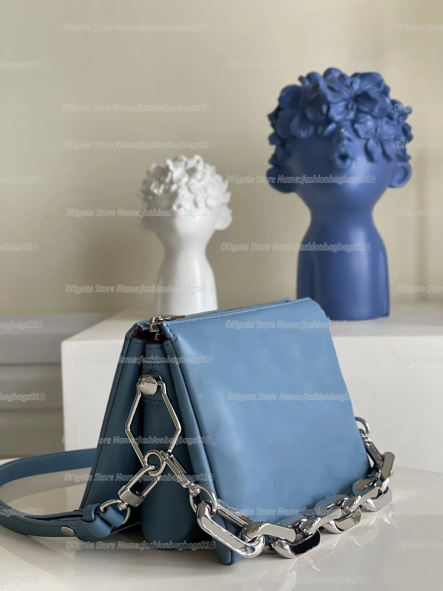 Chain puffed online bag