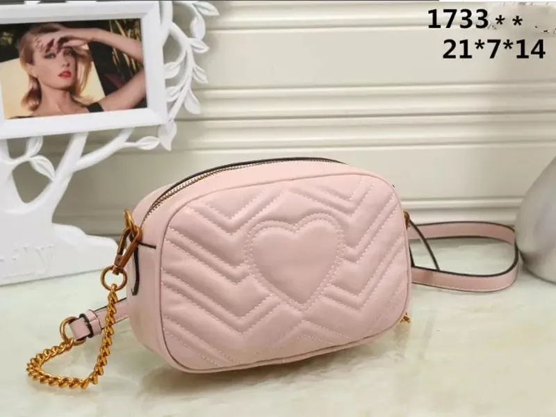 Tasarımcı Kadın Çantalar Ünlü Altın Zincir Omuz Çantaları Crossbody Soho Çanta Disko Çanta Cüzdanı 5 Renk