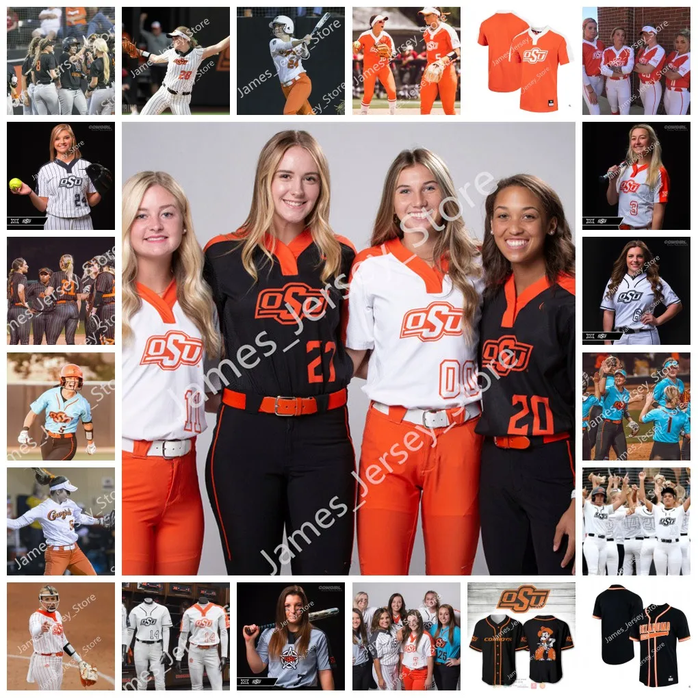 Osu Football Jerseys NCAA Stitched Oklahoma State Cowgirls