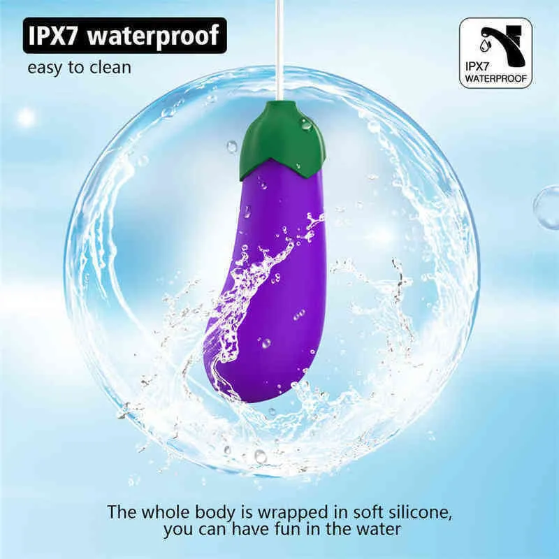 Nxy Eggs Vegetable Vibrators Dildos For Women Eggplant Bullet  
