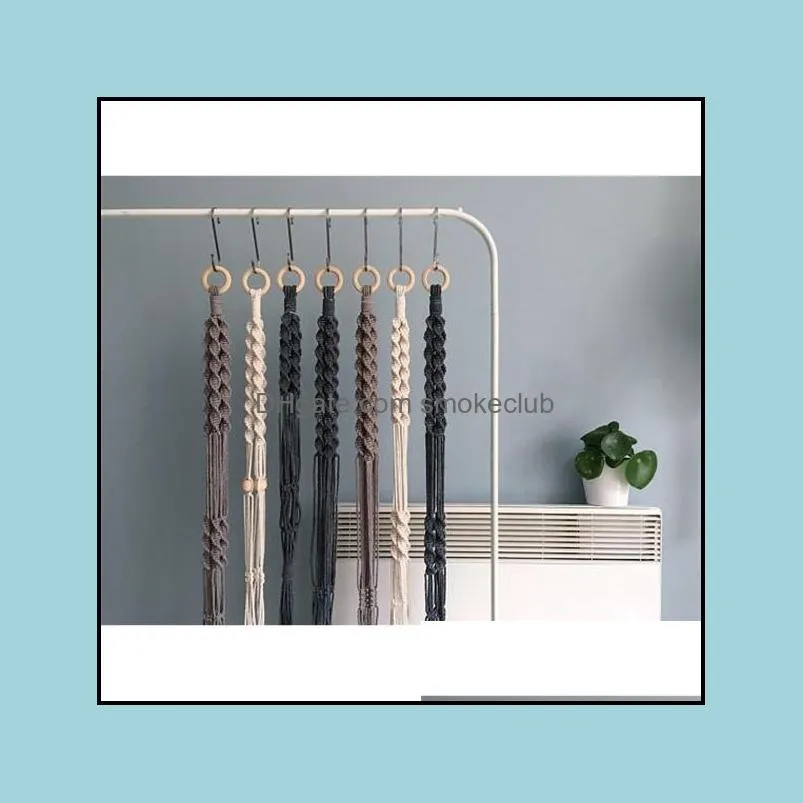 New arrival macrame plant hanger macrame pot hanger macrame plant pot tray plant holder C0125