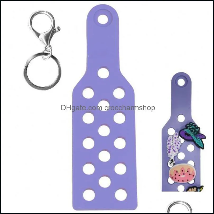 small croc shoe keyring