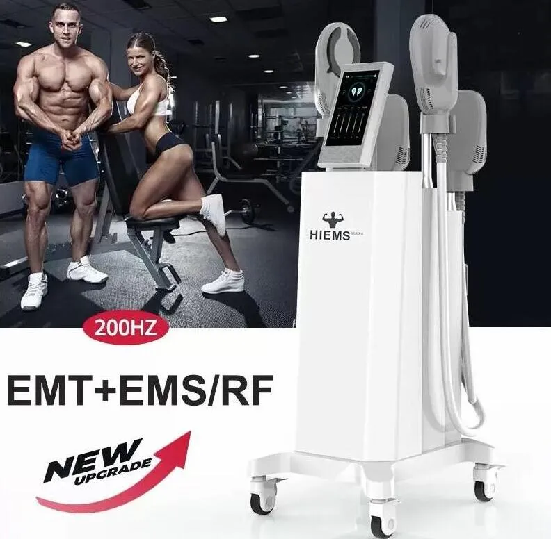 Alta qualidade Hi-EMT Neo Slimming Machine Muscle Building estimulador com RF Forma corporal queima de gordura EMS EMS Eletromagnético Estimulação de Bulita Músculos Equipamento