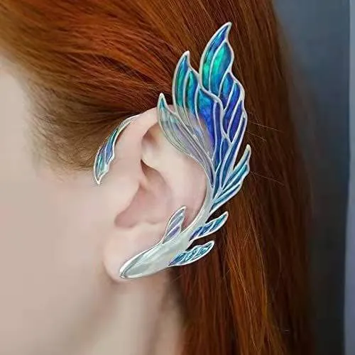 Wing earring cuff cheap
